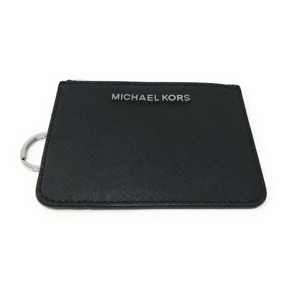 Michael Kors Jet Set Travel Small Leather Top Zip Coin Pouch With ID - Picture 5 of 16